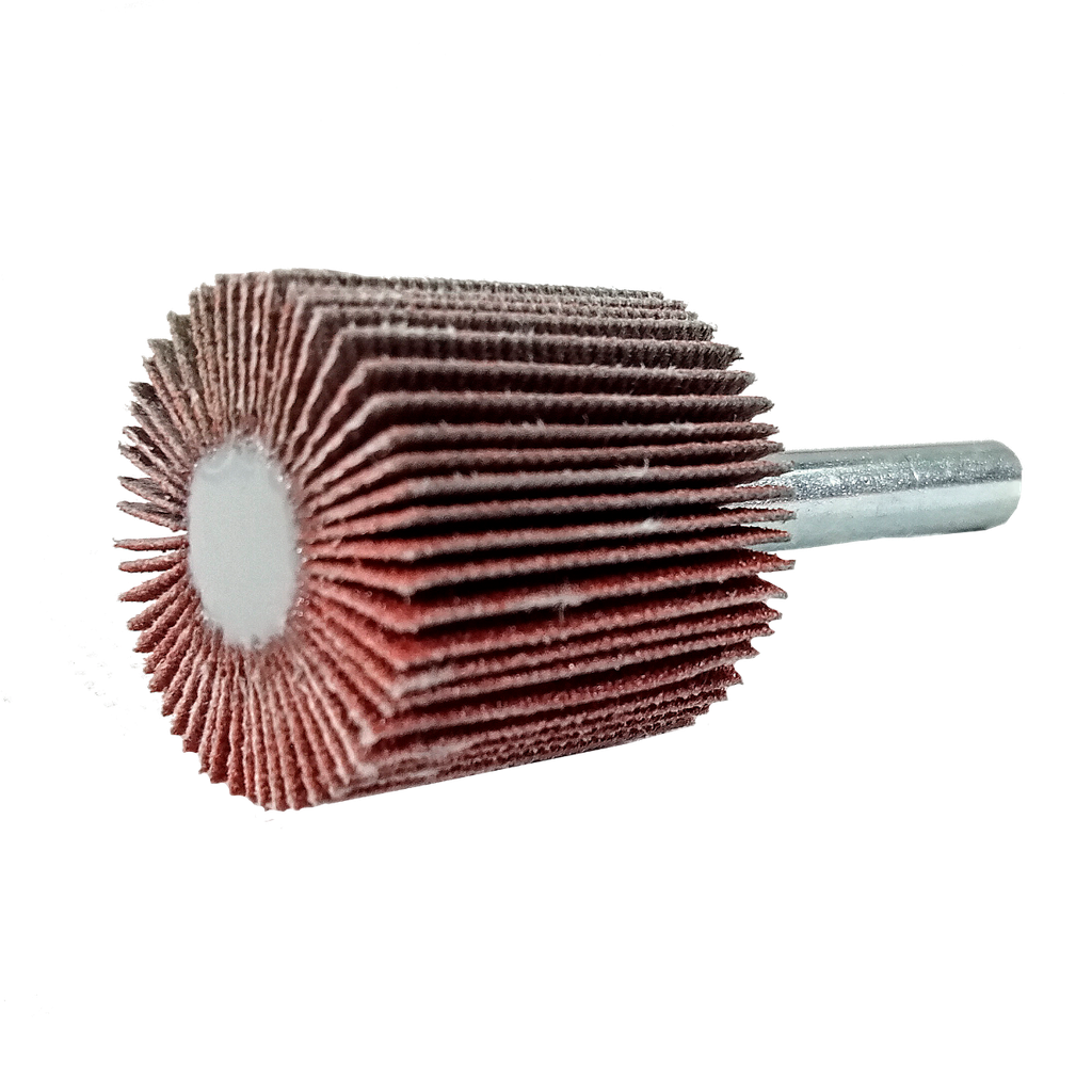 RUEDA FLAP AUSTROMEX C/VÁSTAGO 1" GRANO 120 (903)(H)