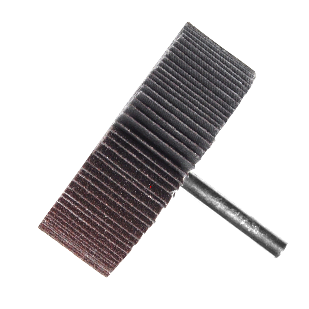 RUEDA FLAP AUSTROMEX C/VÁSTAGO 2" GRANO 80 (910)(H)