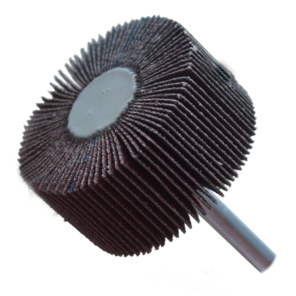 RUEDA FLAP AUSTROMEX C/VÁSTAGO 2" GRANO 60 (642)(H)