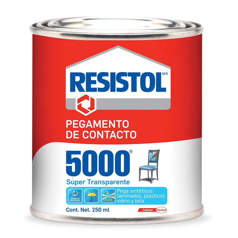 RESISTOL 5000 SUPER TRANSPARENTE 250ML