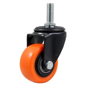 RODAJA WESTON NARANJA GIRATORIA 4" C/ESPIGA 1/2" (Y-50451-00)