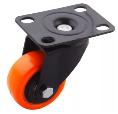 RODAJA WESTON NARANJA PU GIRATORIA 2" (Y-1056-50)