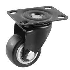 RODAJA WESTON NEGRA PU GIRATORIA 1-1/2'' (Y-1161-40)