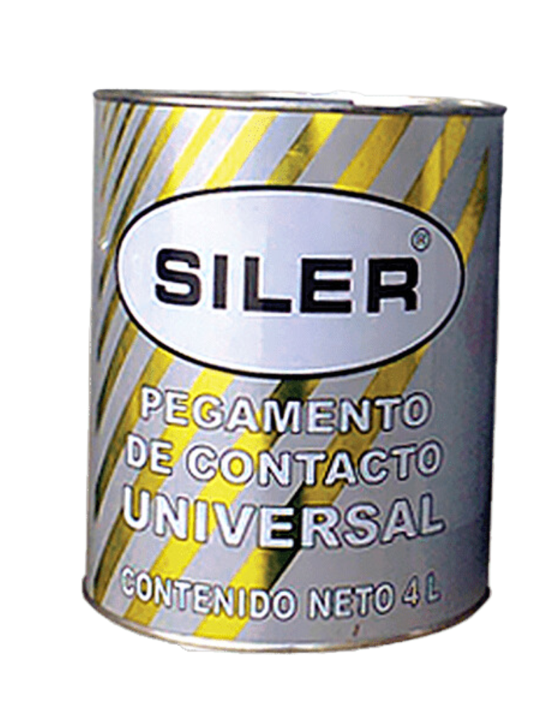 SILER ADHESIVO DE CONTACTO UNIVERSAL 4LT