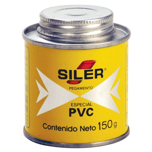 SILER ADHESIVO P/TUBERÍAS PVC AMARILLO 150GR (1503)
