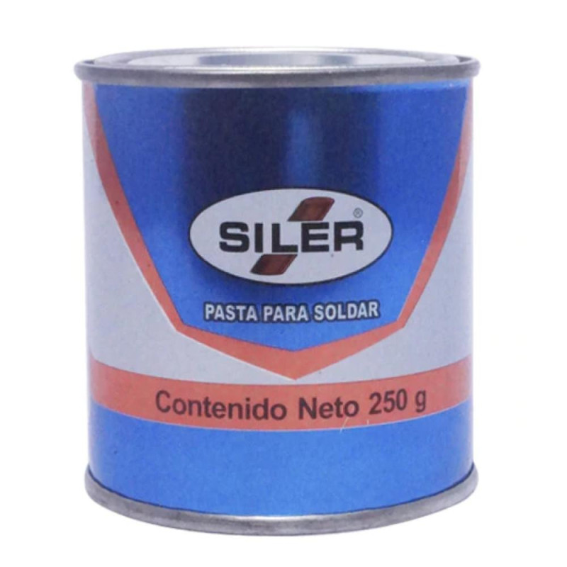 SILER PASTA P/SOLDAR AZUL 250GR