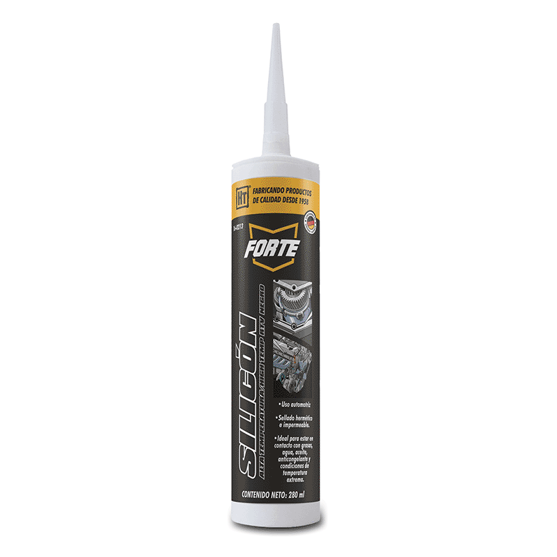 SILICÓN HECORT ALTA TEMPERATURA NEGRO 280ML (16-0213)