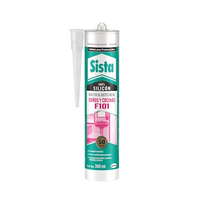 SISTA F101 BAÑOS Y COCINAS BLANCO 300ML