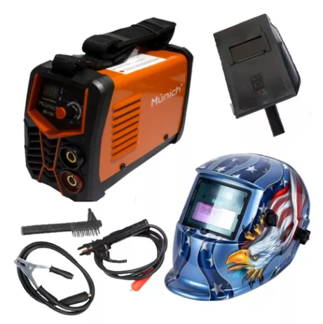 SOLDADORA INVERSOR 130A C/CARETA GRATIS