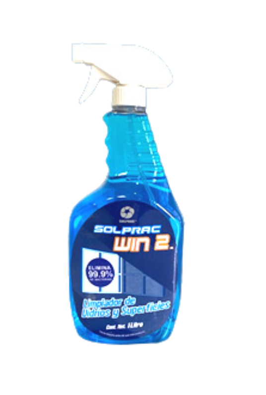 SOLPRAC WIN2 LIMPIA VIDRIOS C/ATOMIZADOR 1LT