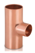 IUSA TEE REDUCIDA COBRE 1" x 3/4" x 1/2" (600716) (H)