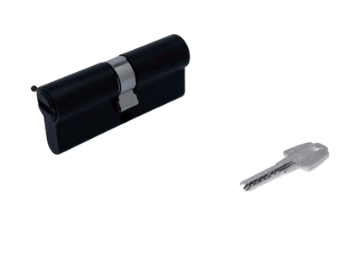 CILINDRO T60 TESA 3535 LLAVE-LLAVE NEGRO (MX89618)(H)