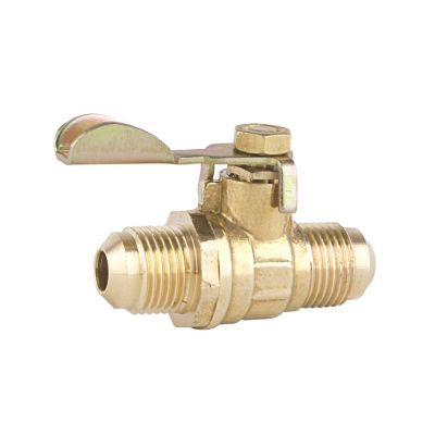 IUSA VÁLVULA DE PASO LATÓN FLARE A FLARE 3/8" X 3/8" (311871) (H)