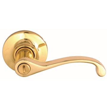 MANIJA YALE FLARE P/BAÑO LATÓN BRILLANTE (MX81415)