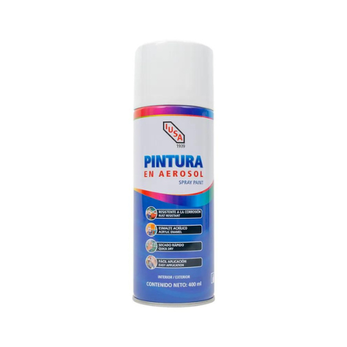 IUSA PINTURA EN AEROSOL TRANSPARENTE 400ML (618832)(E)