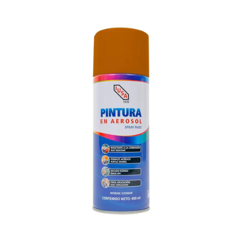 IUSA PINTURA EN AEROSOL CAFÉ 400ML (618816)(E)