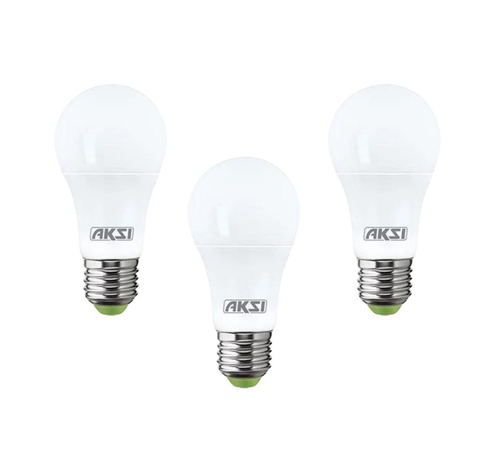 AKSI FOCO LED 12W ECO PACK C/3PZ LUZ BLANCA (129032)