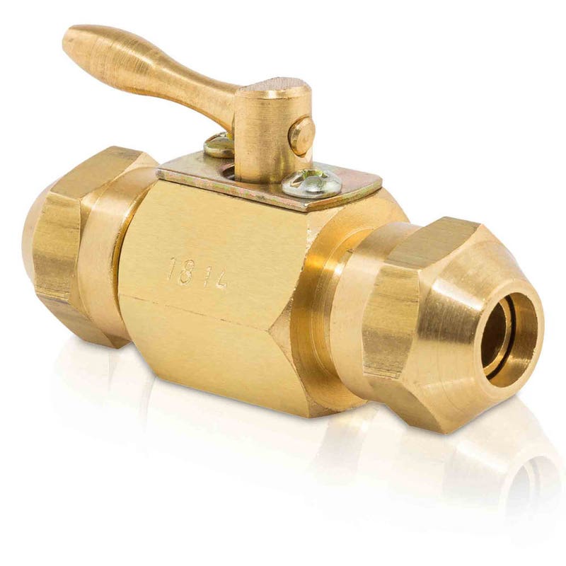 IUSA VÁLVULA DE PASO FLARE-FLARE 1/2X1/2 (311872)