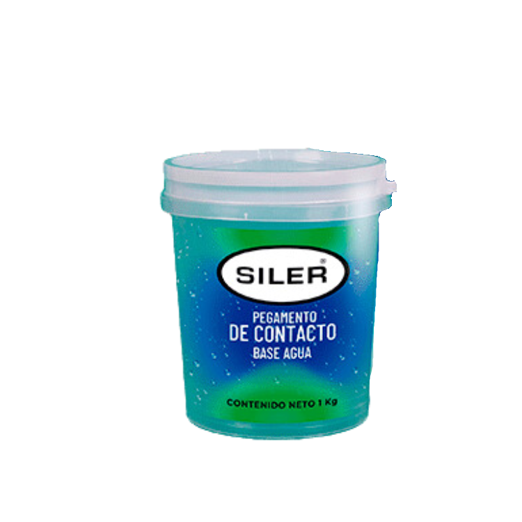 ADHESIVO DE CONTACTO BASE AGUA AZUL VERDOSO 1KG