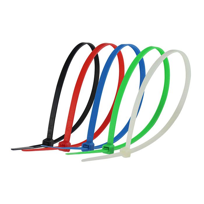 CINCHOS PLÁSTICOS SANTUL 4.8MM X 300MM VARIOS COLORES C/50PZ (5799)