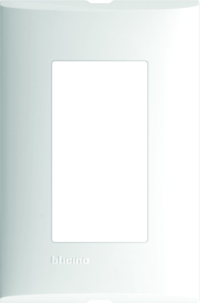 BTICINO PLACA FORZA 3 MÓDULOS BLANCA C/CHASIS DE RESINA (FZA93)