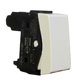 BTICINO INTERRUPTOR FORZA 3 VÍAS MARFIL 1 MÓDULO (FZA53M)