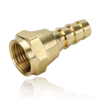 IUSA COPLE ESPIGA TUERCA LOCA 3/8"FLARE X 3/8"ESPIGA (336608)(H)