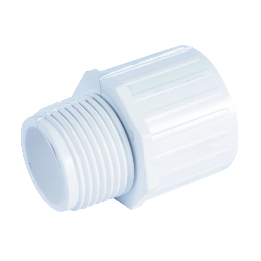 IUSA ADAPTADOR MACHO PVC C-40 3" (75MM)(616089)