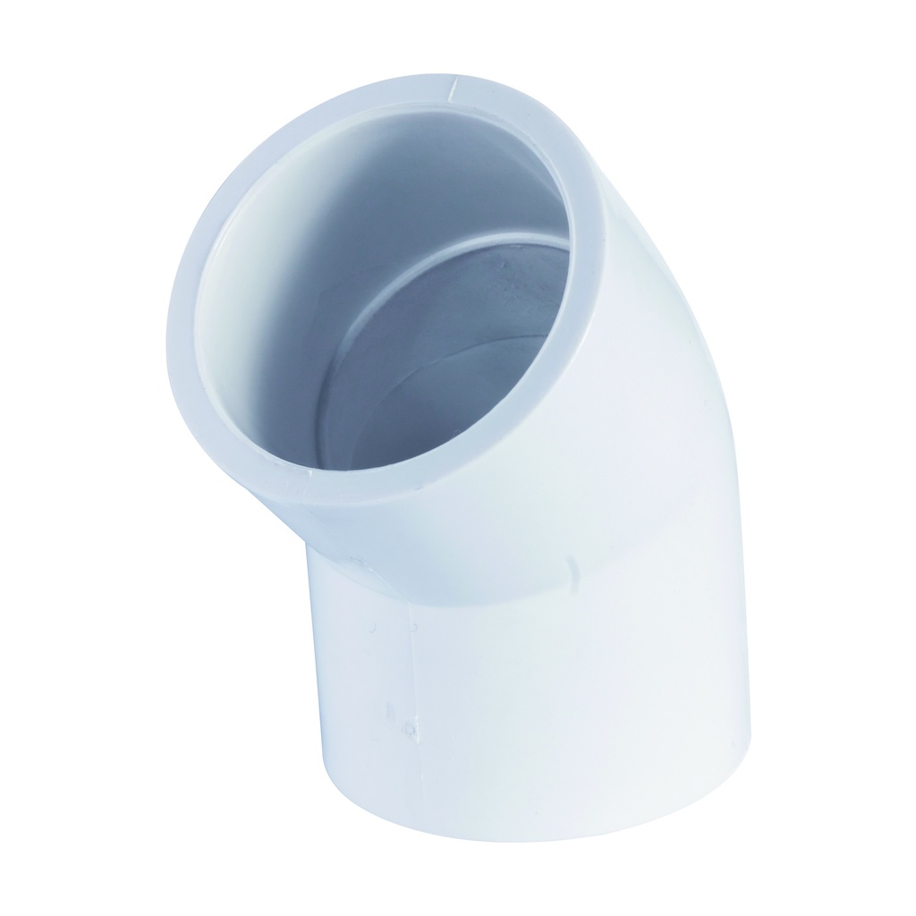 IUSA CODO 45° PVC C-40 4" (100MM) (616086)