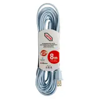 IUSA EXTENSIÓN DOMÉSTICA BLANCA 2x16 8M C/FAJILLA (269340)(E)