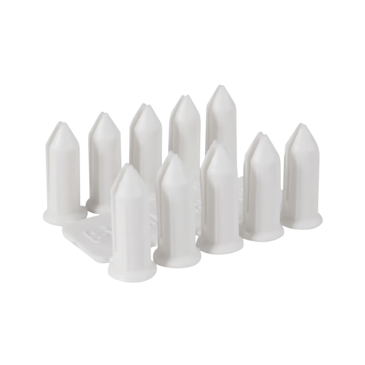 TAQUETE THORSMAN PLÁSTICO TP0 BLANCO 7/32" C/100PZ