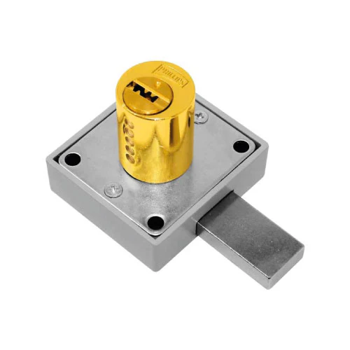 CERRADURA PHILLIPS AS-250 LATÓN LLAVE-PUNTOS (MX5581)(H)
