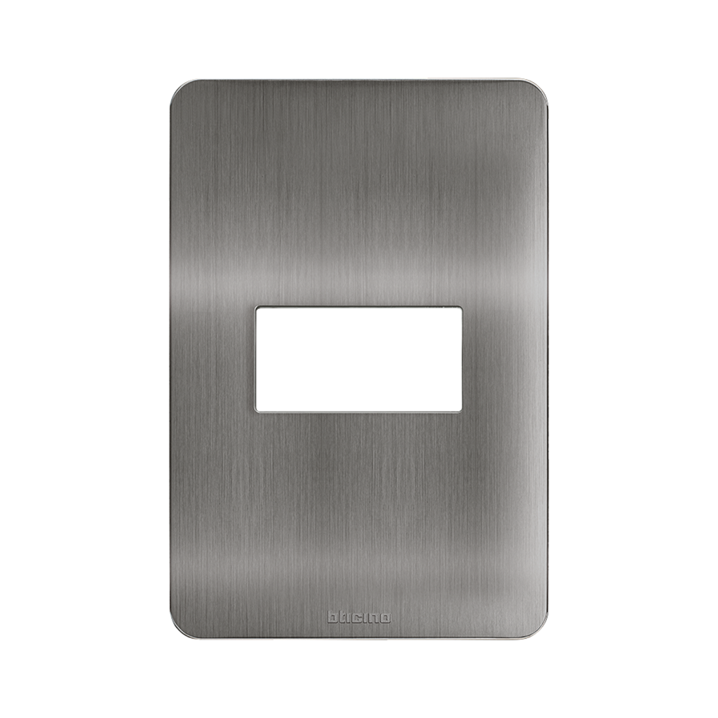 QUINZIÑO GO PLACA 1 MÓDULO ALUMINIO TITANIO C/CHASIS (JA4803M1ATQ)