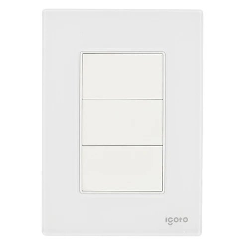 IGOTO PLACA ARMADA BLANCA CIEGA (CRIS1015)
