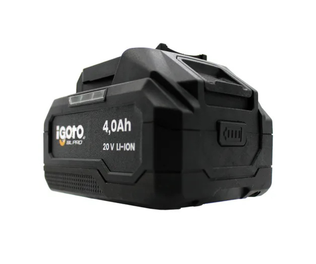 IGOTO BATERÍA DE LI-ION 20V-4,0 Ah C/INDICADOR DE CARGA (HI1007)