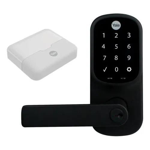 MANIJA YALE REAL LIVING YRL226 + HUB + MÓDULO NEGRO (MX83402)