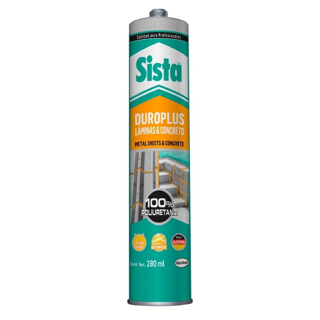 SISTA P800 DUROPLUS POLIURETANO BLANCO 280ML