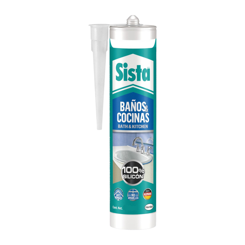 SISTA F101 BAÑOS Y COCINAS BLANCO 200ML