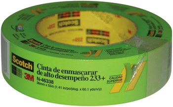 [3MMSK233-1-1/2] 3M MASKING 233 VERDE 36MM X 55M (1-1/2")(H)