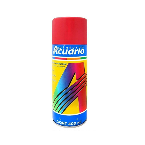 [ARIOAA77405] AEROSOL ACUARIO ULTRA ROJO METÁLICO 400ML (774)(E)