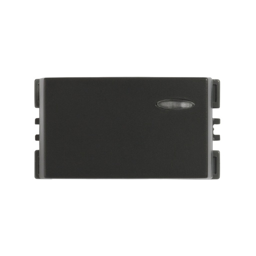 [SI-I2V-VG] APAGADOR SIMON 2 VÍAS GRAFITO C/VISOR (25104-38)(E)