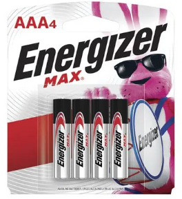 [EVEAAA4] BLISTERC/4 PILAS AAA ENERGIZERBP4  $14.98 PZ (H) 