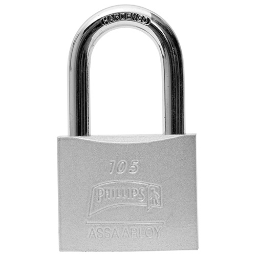 [PHCA105GL] CANDADO HIERRO PHILLIPS 105 GANCHO LARGO (MX3413)(H)