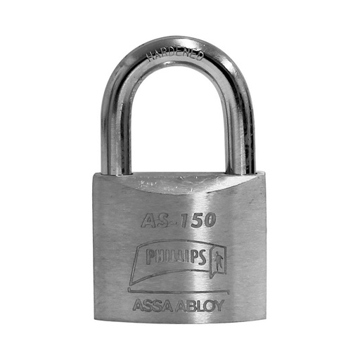 [PHCAAS150] CANDADO METÁLICO PHILLIPS AS-150 LLAVE-PUNTOS (MX2286)(H)