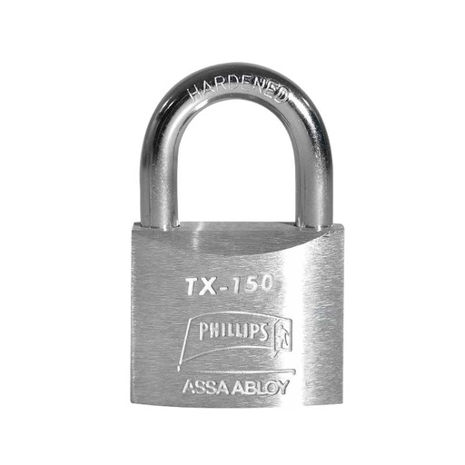 [PHCATX150] CANDADO PHILLIPS TX-150 LLAVE TETRA METÁLICO (MX2292)(H)