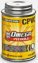 [SOSCEPBO018] CEMENTO AMARILLO OMEGA P/CPVC 125ML