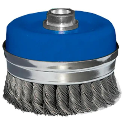 [AU540ADTC2889] CEPILLO COPA AUSTROMEX ALAMBRE TRENZADO 4-3/4" P/BOSCH (2889)(H)