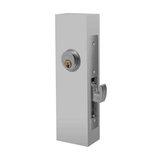 [PHCE595AN] CERRADURA PHILLIPS 595 NATURAL P/PUERTA CORREDIZA (MX473)(H)
