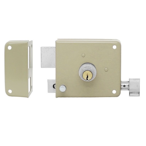 [PHCE715IFD4] CERRADURA PHILLIPS 715 INSTAFÁCIL DERECHA BEIGE SOBREPONER (MX620)