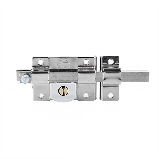 [PHCE800FIC] CERRADURA PHILLIPS 800 FIJA IZQUIERDA CROMO SOBREPONER (MX98)(H)